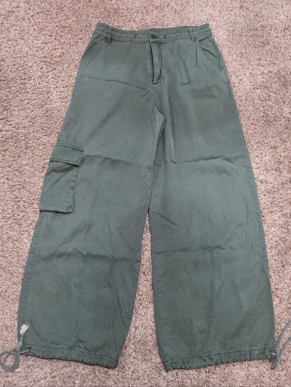 YFB Young Fabulous & Broke Klem Cargo Pants Olive Green Med